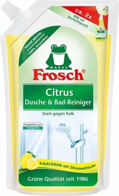 Frosch EKO Čistič na koupelny a sprchy s citronem – náhradní náplň (950 ml)